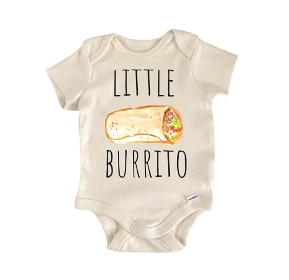 Burrito Taco Mexican Cinco - Baby Boy Girl Clothes Infant Bodysuit Funny Cute  Funny Cute Onesie® | North Fork Forager LLC