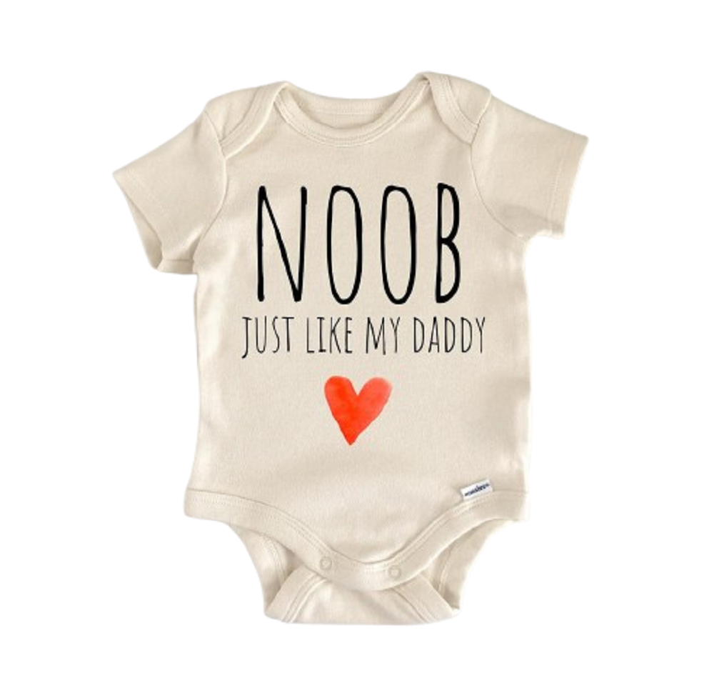 Video Gamer Noob Gaming - Baby Boy Girl Clothes Infant Bodysuit Funny Cute Newborn  Funny Cute Onesie® | North Fork Forager LLC