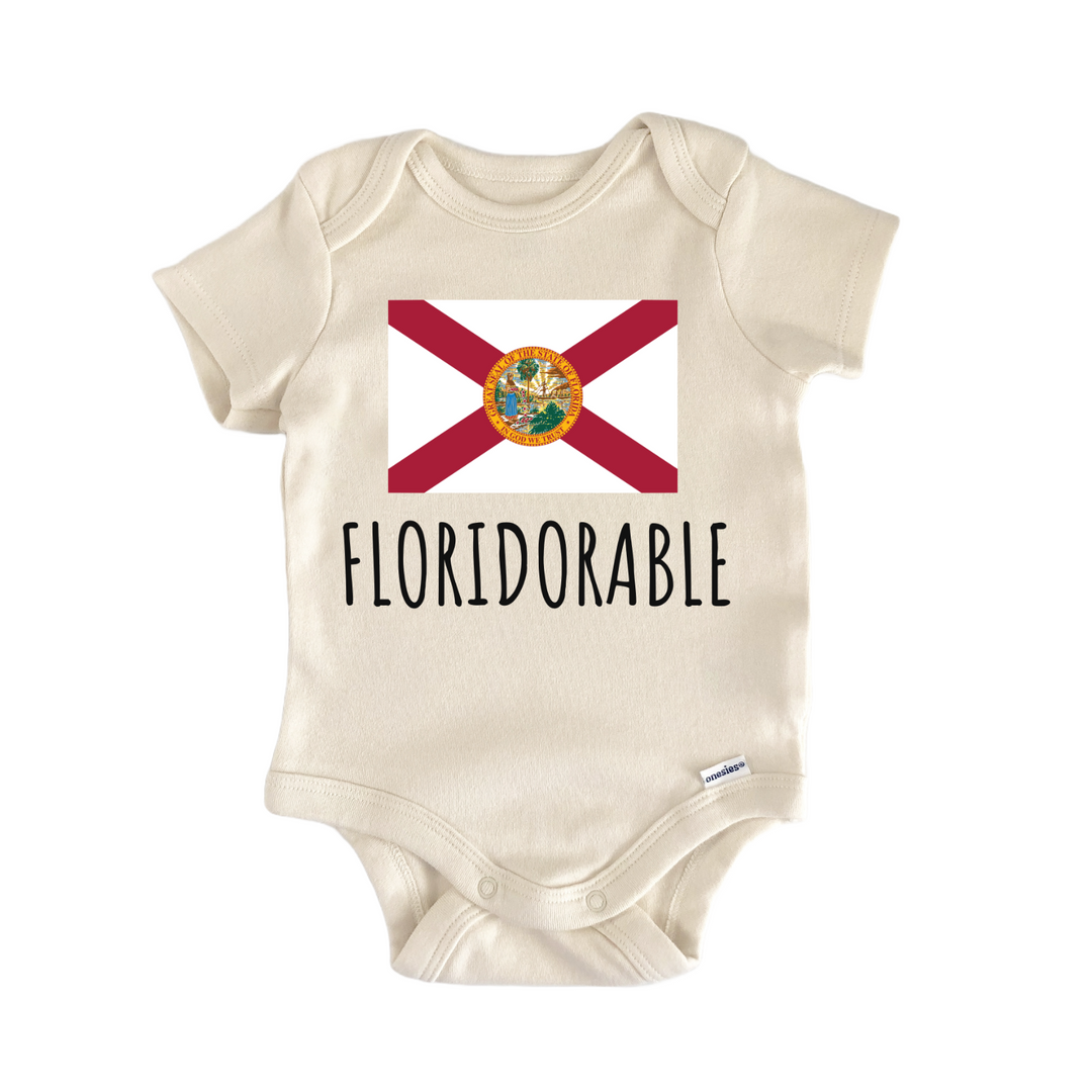 Florida State Flag Baby Gift Baby Onesie®