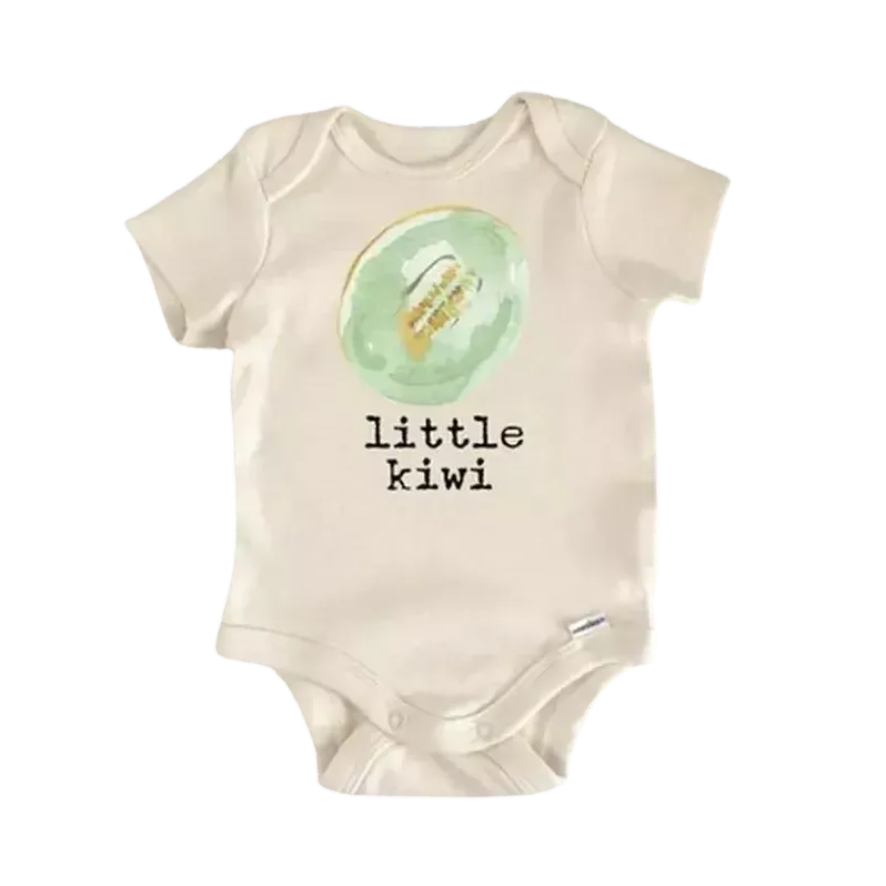 Kiwi Tropical Fruit - Baby Boy Girl Clothes Infant Bodysuit Funny Cute Newborn  Funny Cute Onesie® | North Fork Forager LLC