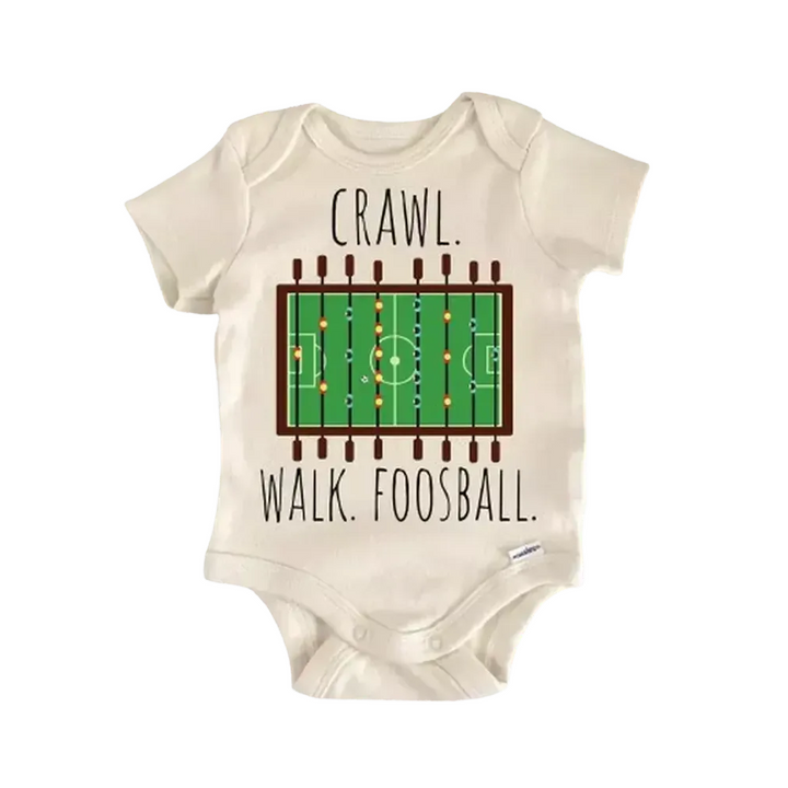 Foosball - Baby Boy Girl Clothes Infant Bodysuit Funny Cute Newborn  Funny Cute Onesie® | North Fork Forager LLC