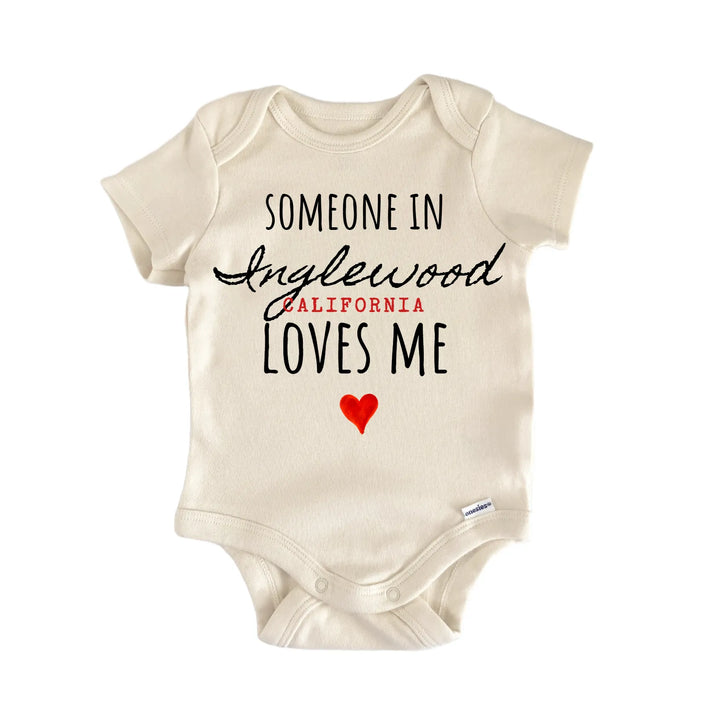 Inglewood California Baby Gift Baby Bodysuit