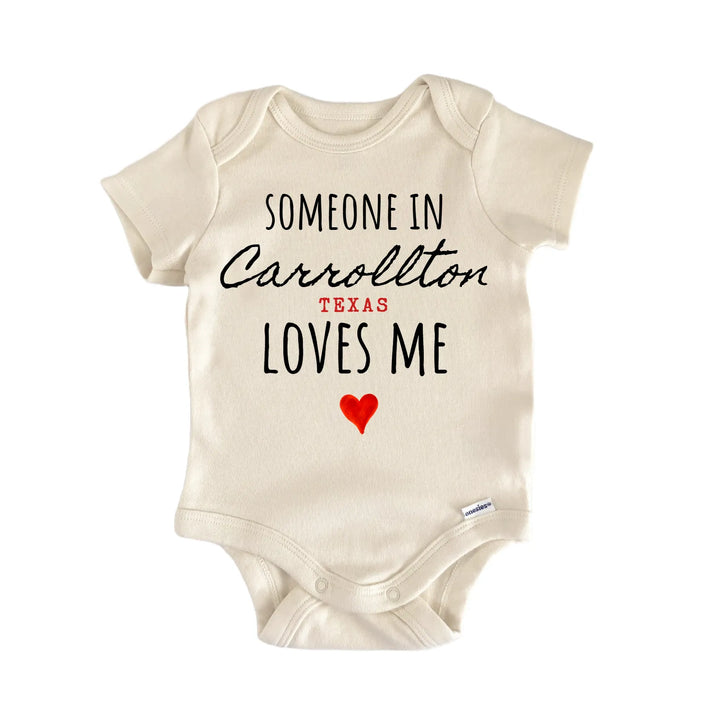Carrollton Texas Baby Gift Baby Bodysuit