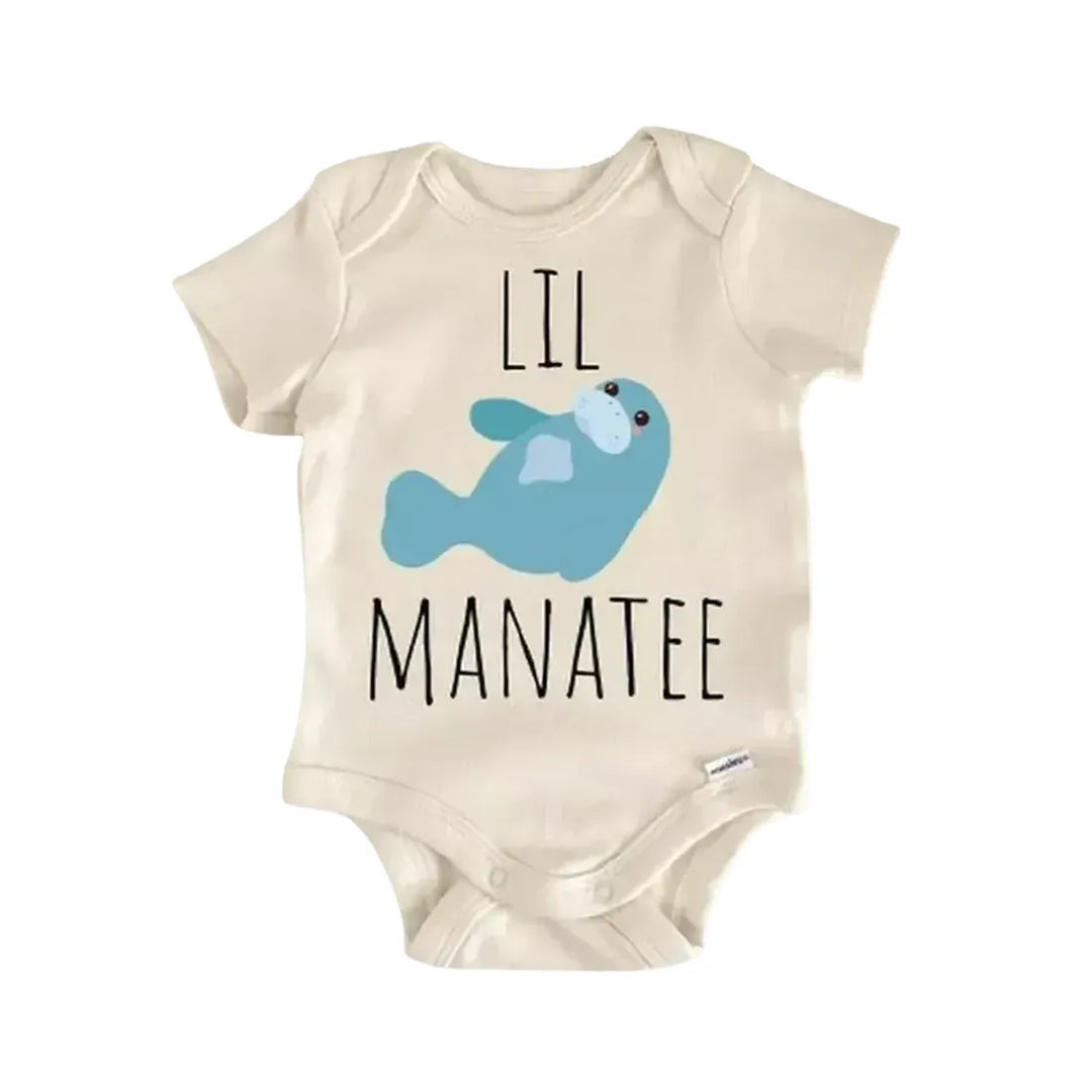 Manatee Sea Cow Florida - Baby Boy Girl Clothes Infant Onesie® Funny Cute Newborn GS1 BBY  Funny Cute Onesie® | North Fork Forager LLC
