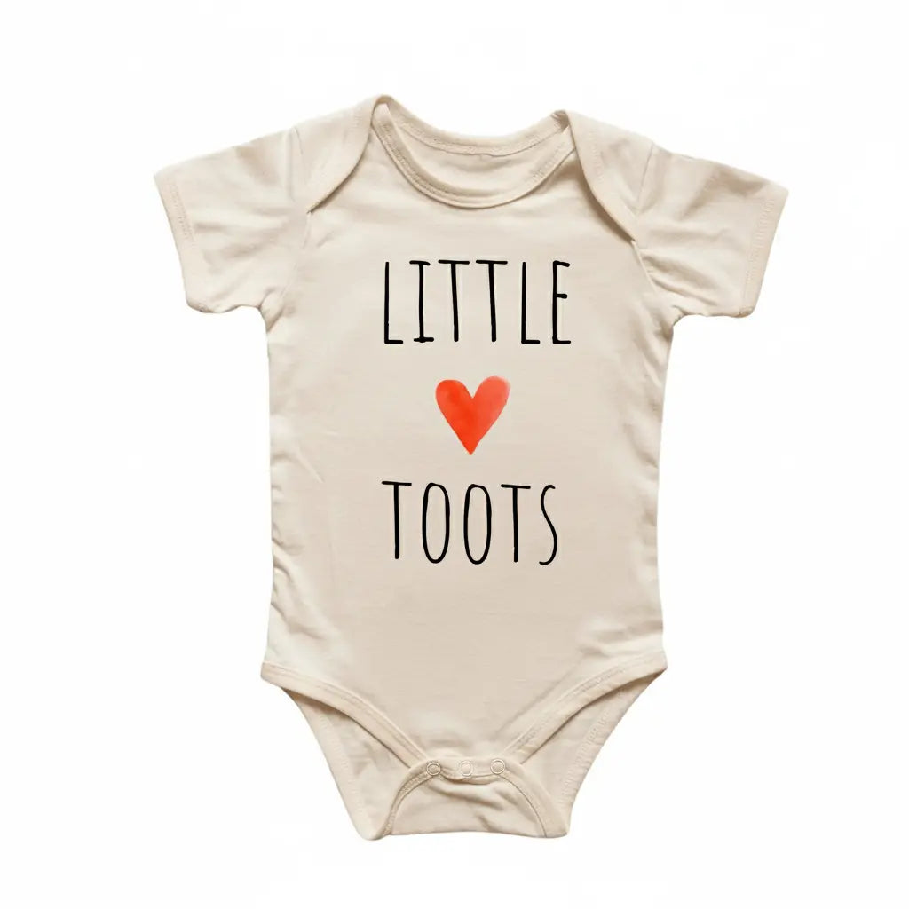 Little Toots Toot - Baby Boy Girl Clothes Infant Bodysuit Funny Cute Newborn  Funny Cute Onesie® | North Fork Forager LLC