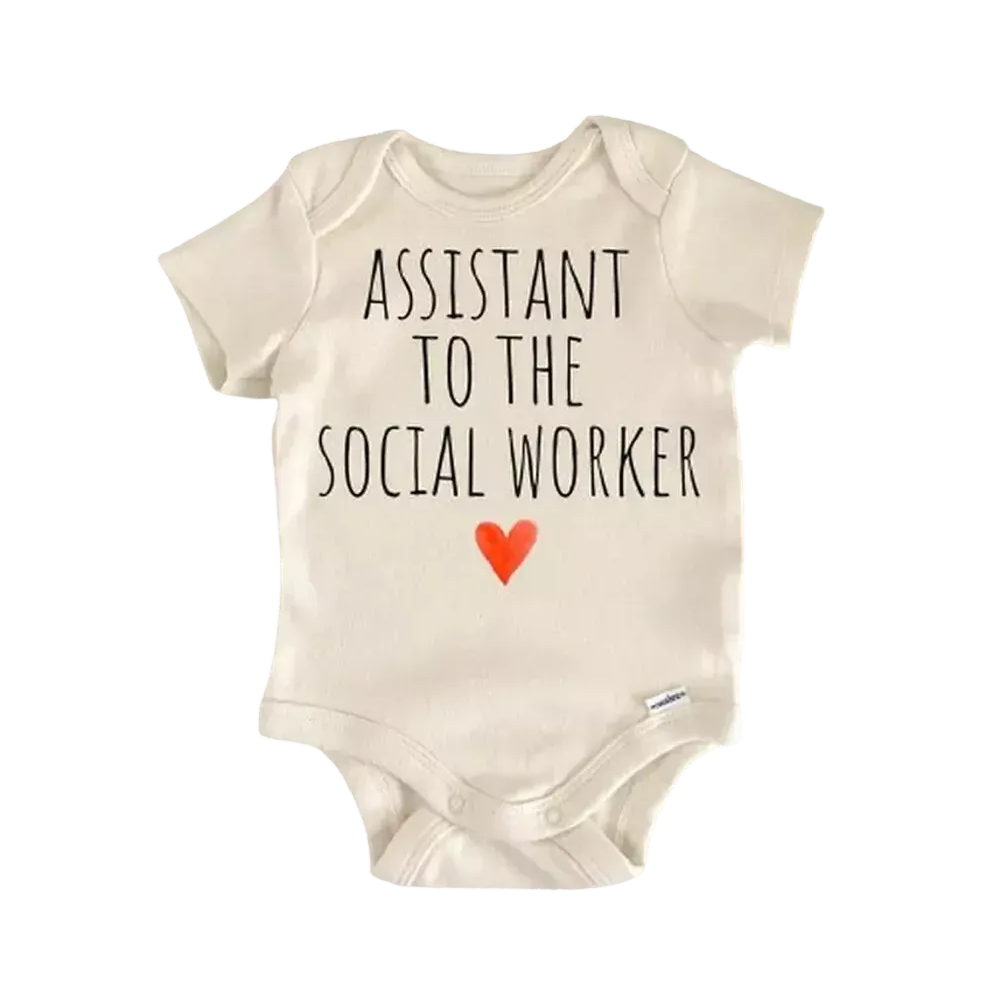 Social Worker - Baby Boy Girl Clothes Infant Bodysuit Funny Cute Newborn  Funny Cute Onesie® | North Fork Forager LLC