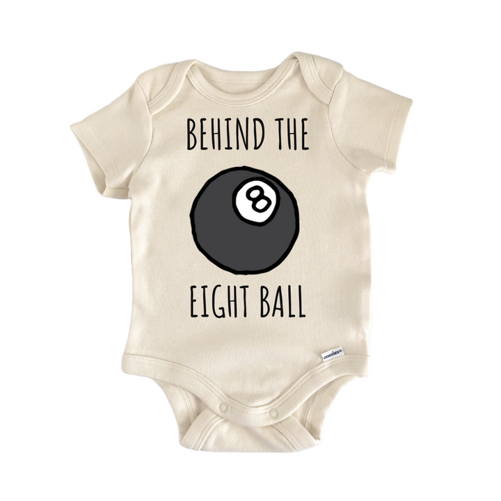 Eight Ball Billiards Pool Table Newborn Gift Baby Onesie®