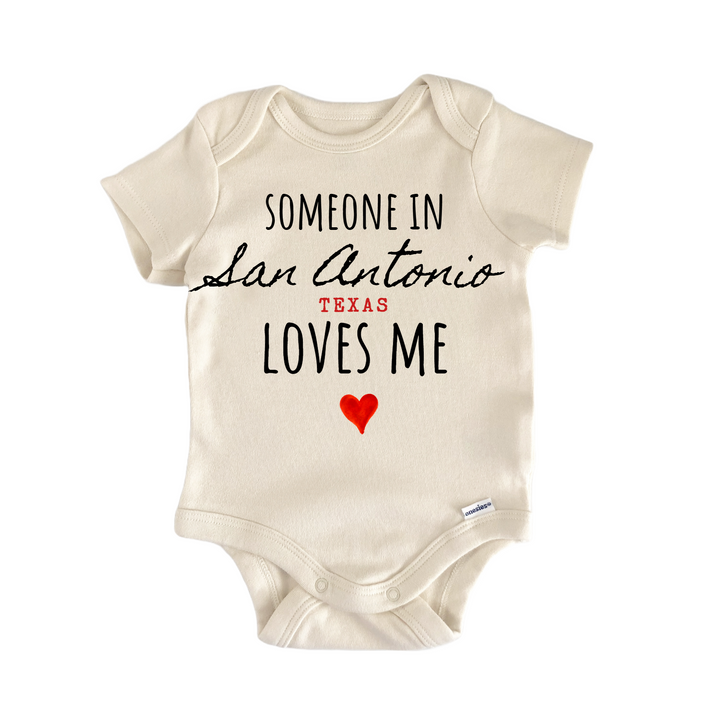 San Antonio Texas Baby Gift Baby Onesie®
