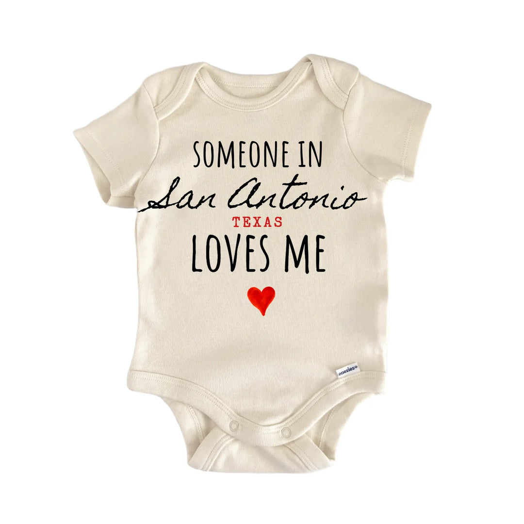 San Antonio Texas Baby Gift Baby Bodysuit