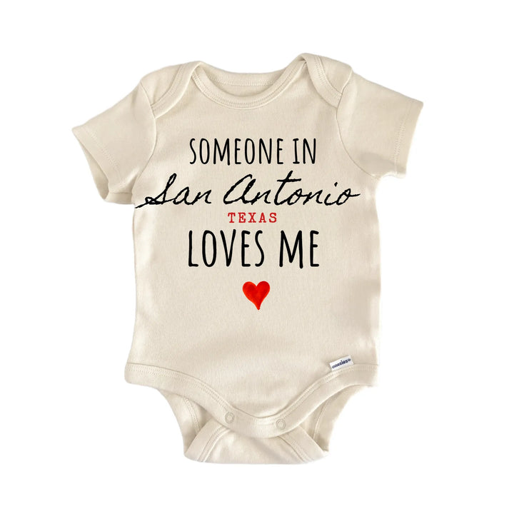 San Antonio Texas Baby Gift Baby Bodysuit