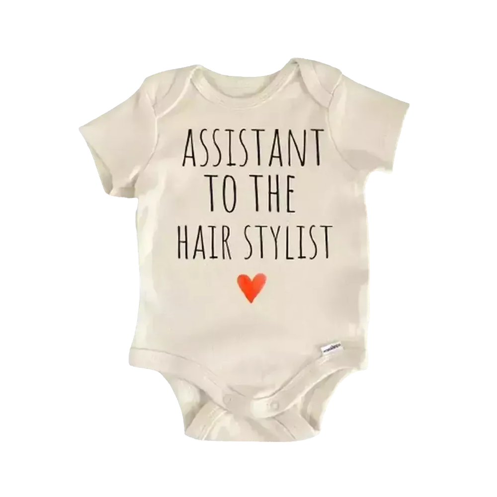 Hairdresser Beauty Salon - Baby Boy Girl Clothes Infant Bodysuit Funny Cute Newborn  Funny Cute Onesie® | North Fork Forager LLC