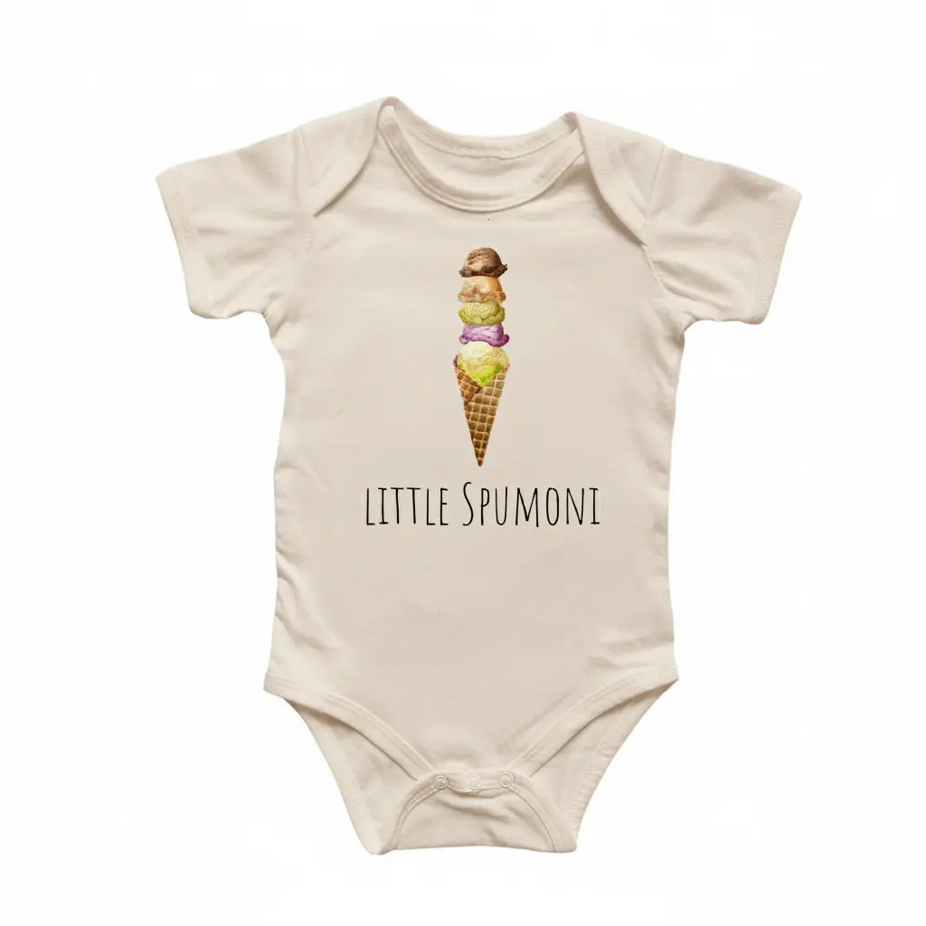Italian Spumoni 2 - Baby Boy Girl Clothes Infant Bodysuit Funny Cute Newborn  Funny Cute Onesie® | North Fork Forager LLC