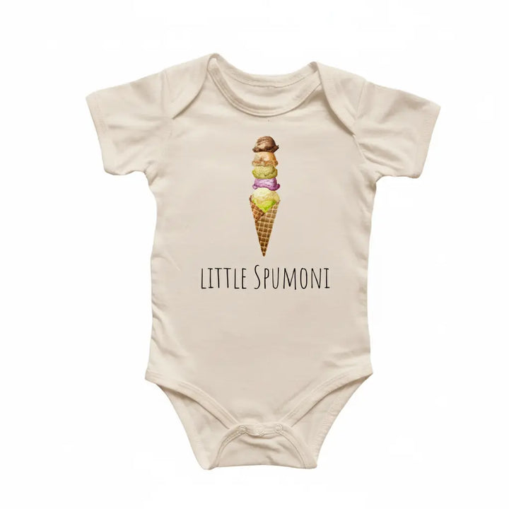 Italian Spumoni 2 - Baby Boy Girl Clothes Infant Bodysuit Funny Cute Newborn  Funny Cute Onesie® | North Fork Forager LLC