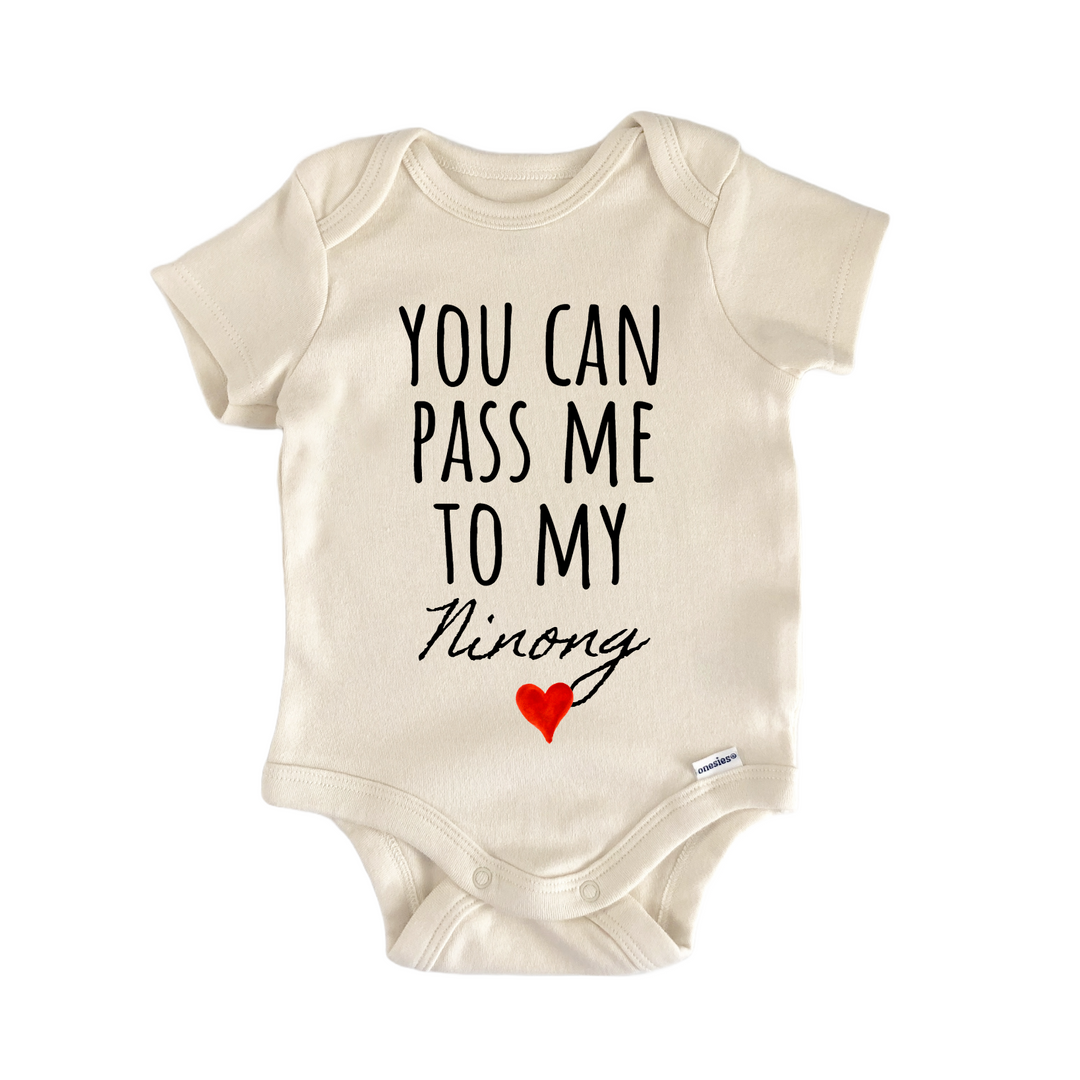 Ninong Announcement Baby Gift Baby Onesie®