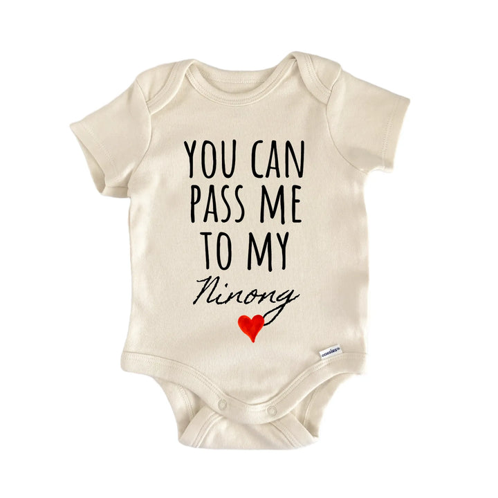 Ninong Announcement Baby Gift Baby Bodysuit