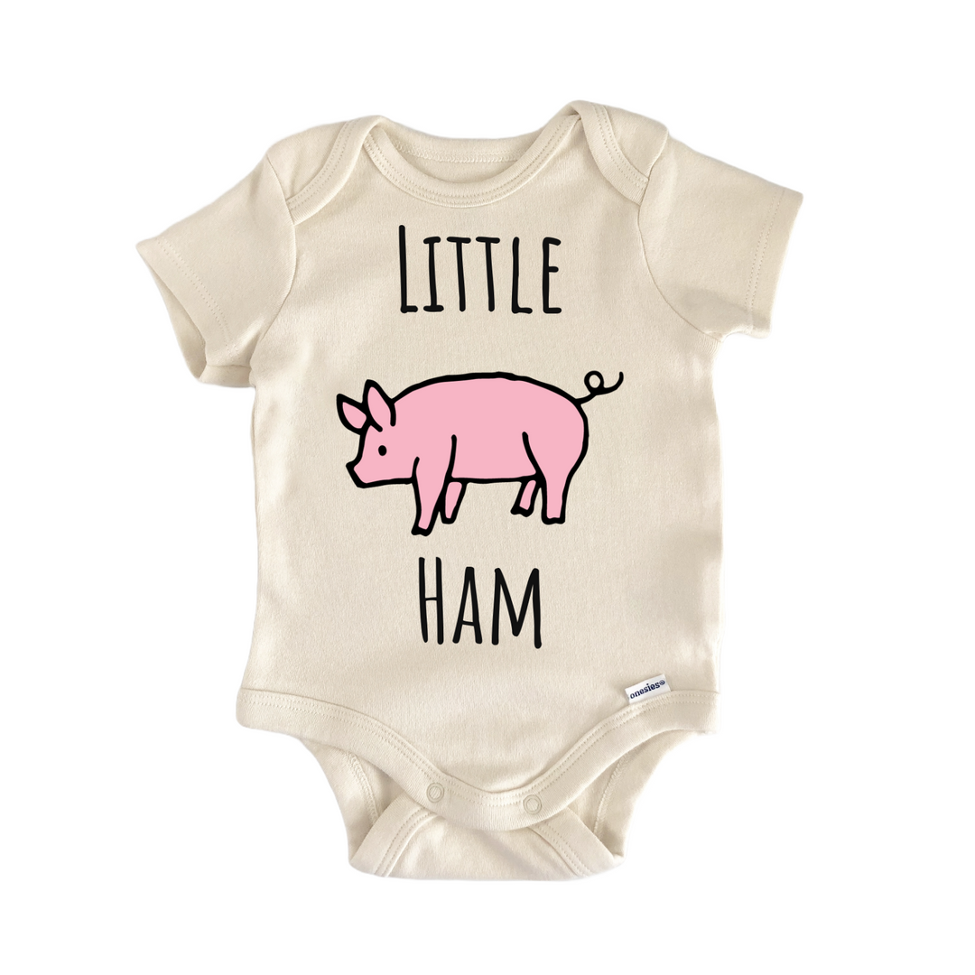 Little Ham Pig Farm Baby Gift Baby Bodysuit