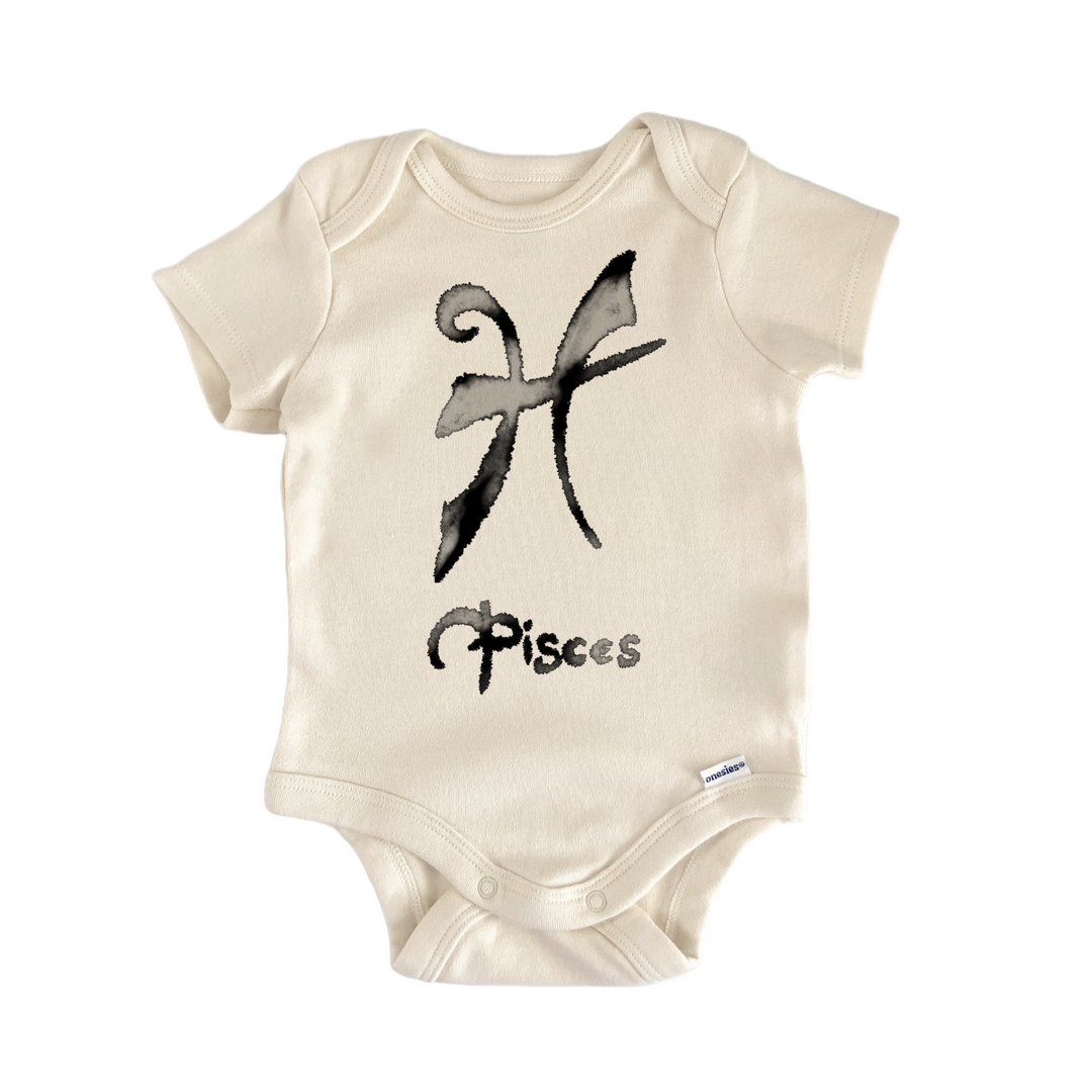 Pisces Zodiac Astrology Signs Baby Gift Baby Onesie®