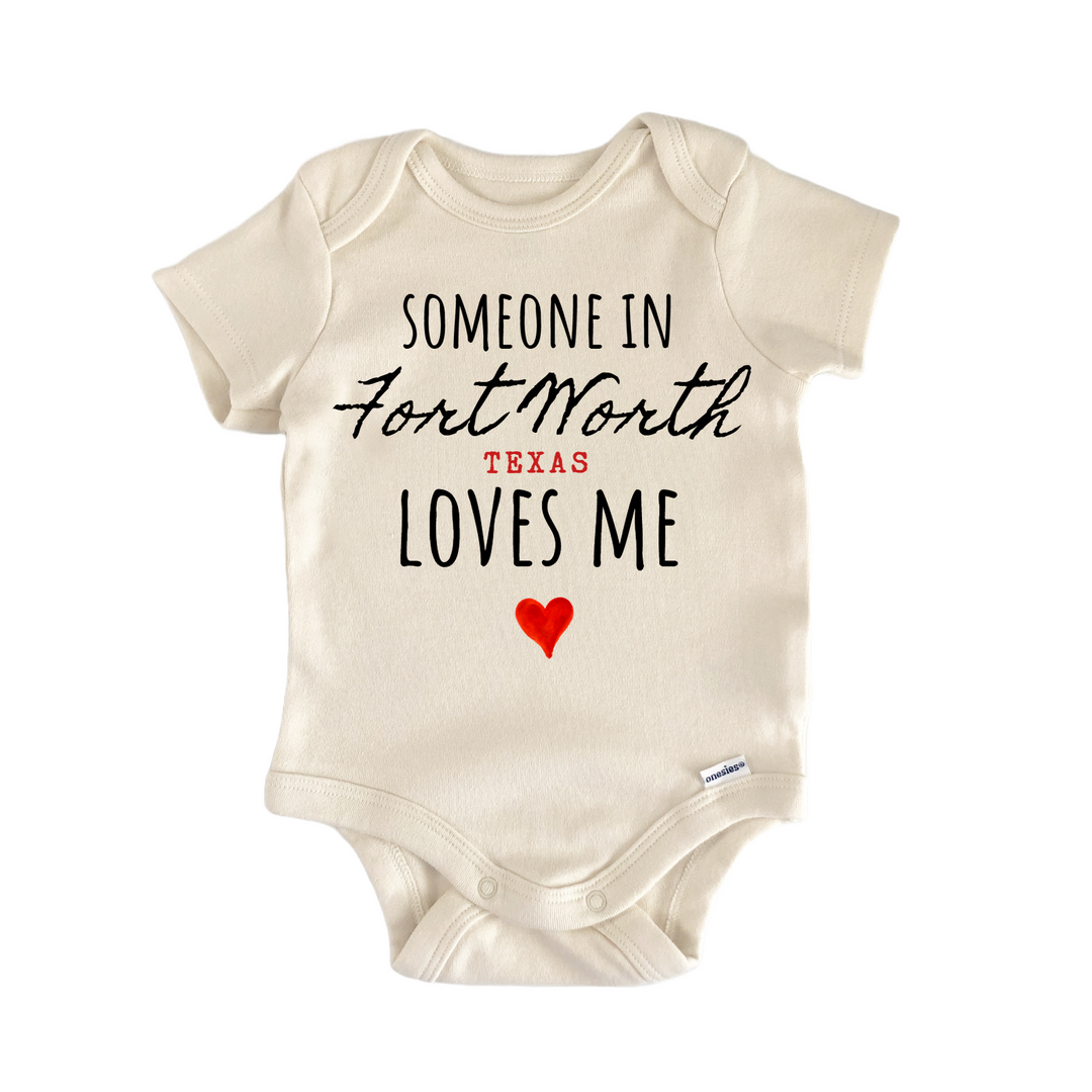 Fort Worth Texas Infant Gift Baby Onesie®