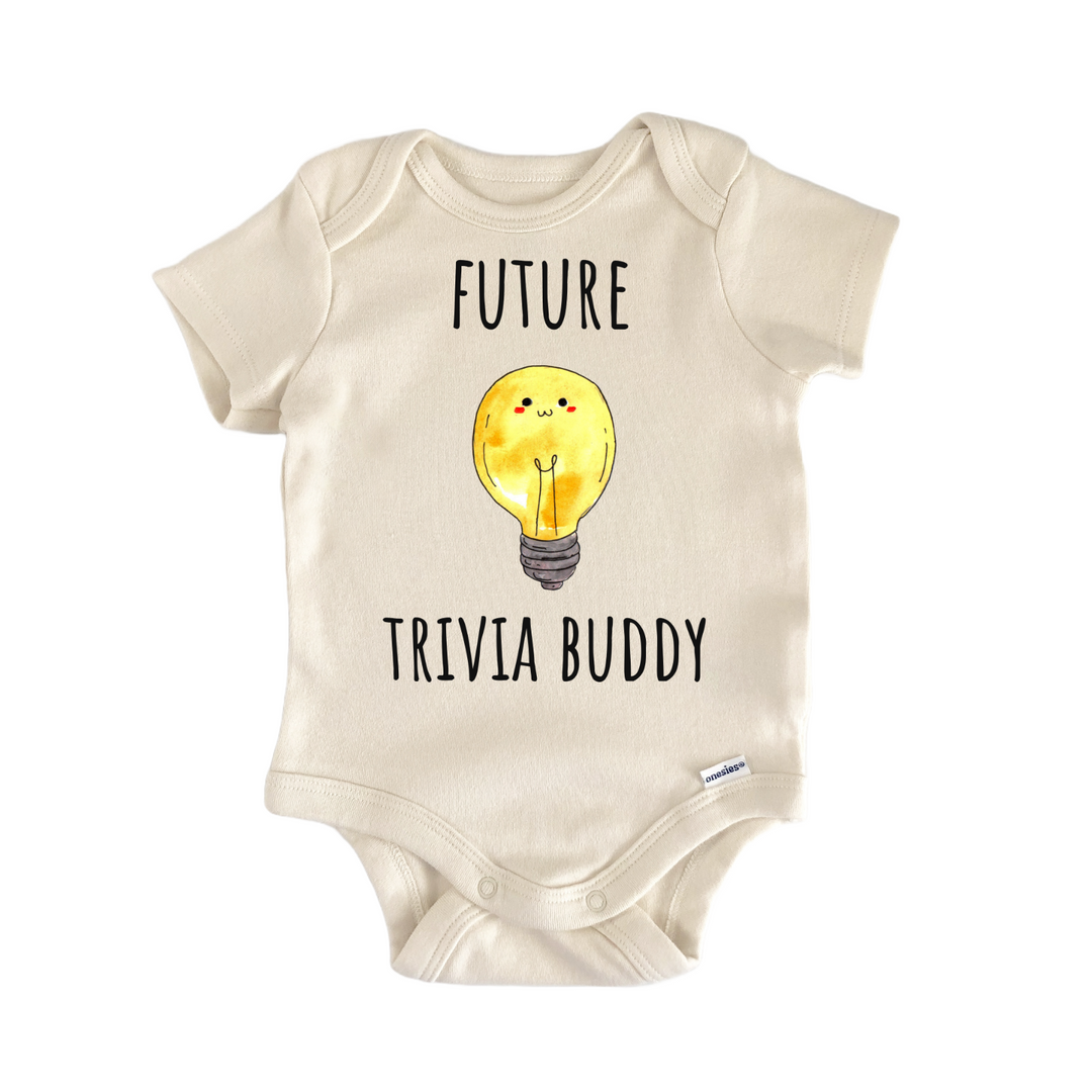 Trivia Buddy Quiz Game Night Board Games Baby Gift Baby Onesie®