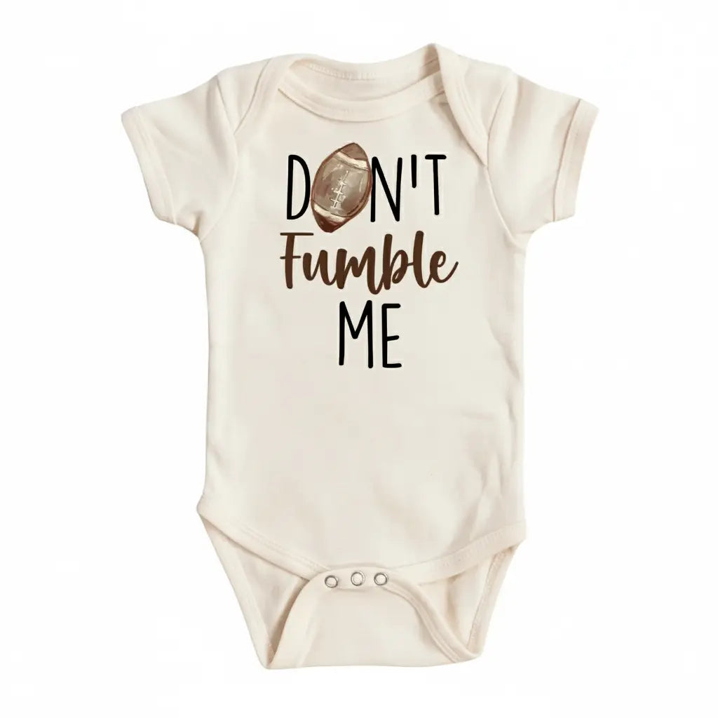 Football Fumble - Baby Boy Girl Clothes Infant Bodysuit Funny Cute Newborn  Funny Cute Onesie® | North Fork Forager LLC