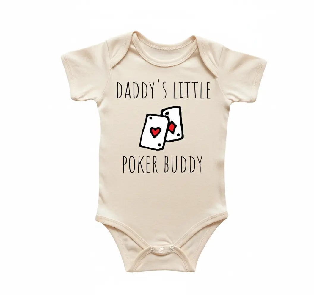 Poker Cards Vegas - Baby Boy Girl Clothes Infant Onesie® Funny Cute Newborn GS1  Funny Cute Onesie® | North Fork Forager LLC