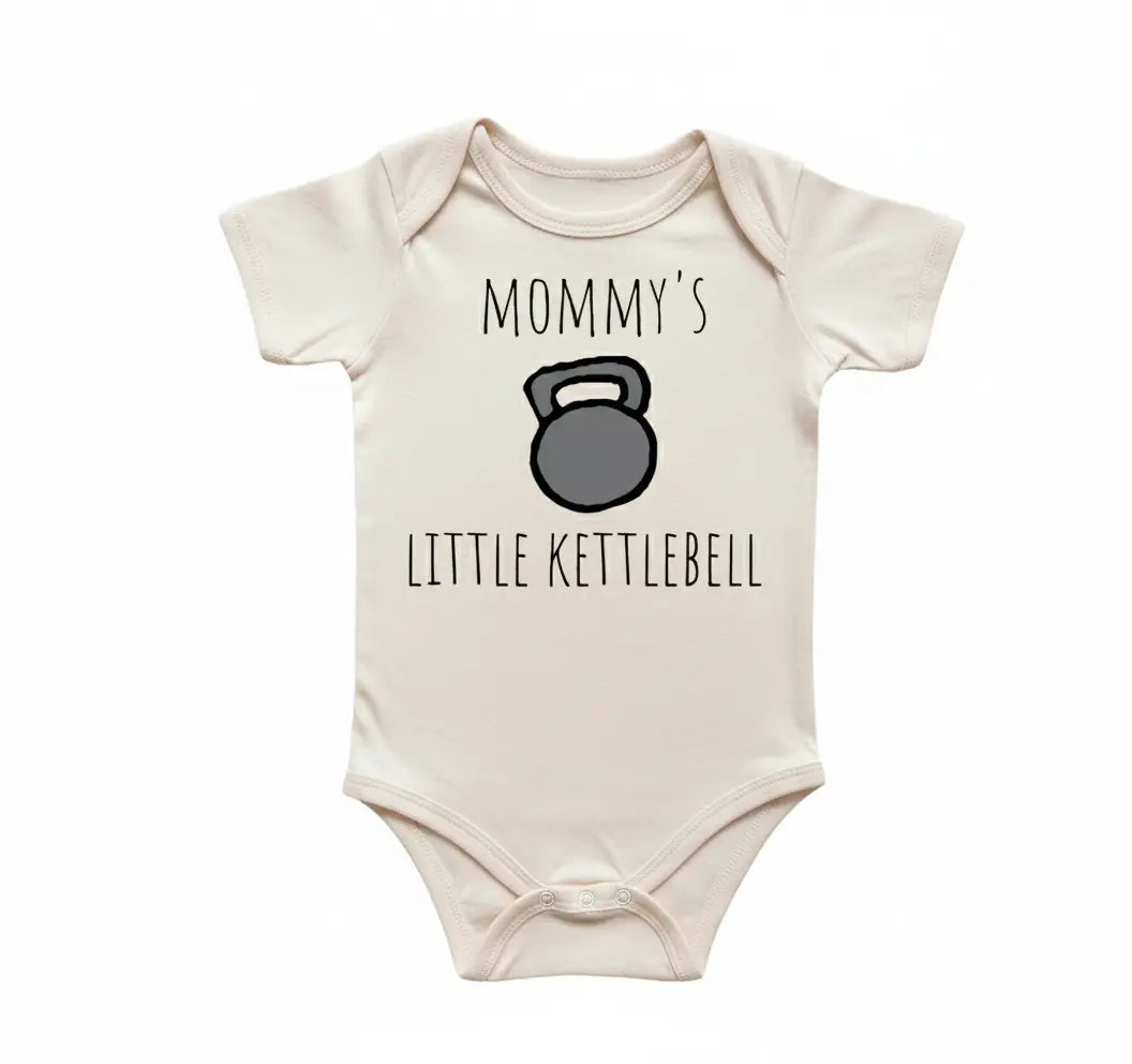 Gym Kettlebell - Baby Boy Girl Clothes Infant Bodysuit Funny Cute Newborn  Funny Cute Onesie® | North Fork Forager LLC