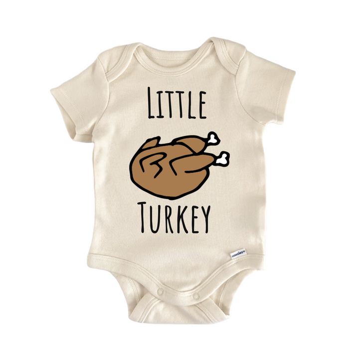 Little Turkey Thanksgiving Fall Infant Gift Baby Onesie®