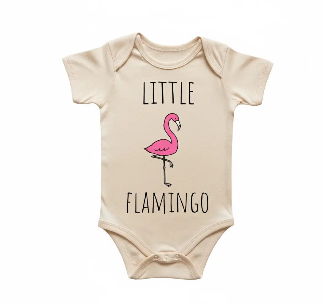 Flamingo Florida - Baby Boy Girl Clothes Infant Bodysuit Funny Cute Newborn  3  Funny Cute Onesie® | North Fork Forager LLC
