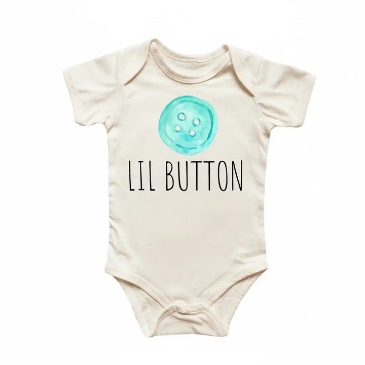 Little Button - Baby Boy Girl Clothes Infant Bodysuit Funny Cute Newborn 1  Funny Cute Onesie® | North Fork Forager LLC