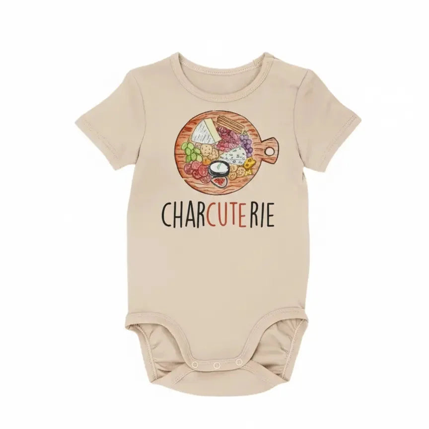 Charcuterie Cheese  - Baby Boy Girl Clothes Infant Onesie® Funny Cute Newborn GS1  Funny Cute Onesie® | North Fork Forager LLC