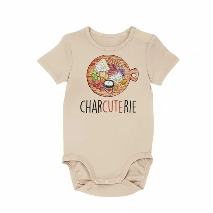 Charcuterie Cheese  - Baby Boy Girl Clothes Infant Onesie® Funny Cute Newborn GS1  Funny Cute Onesie® | North Fork Forager LLC