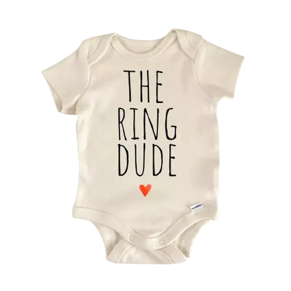 Wedding Ring Flower Girl - Baby Boy Girl Clothes Infant Bodysuit Funny Cute Newborn  Funny Cute Onesie® | North Fork Forager LLC