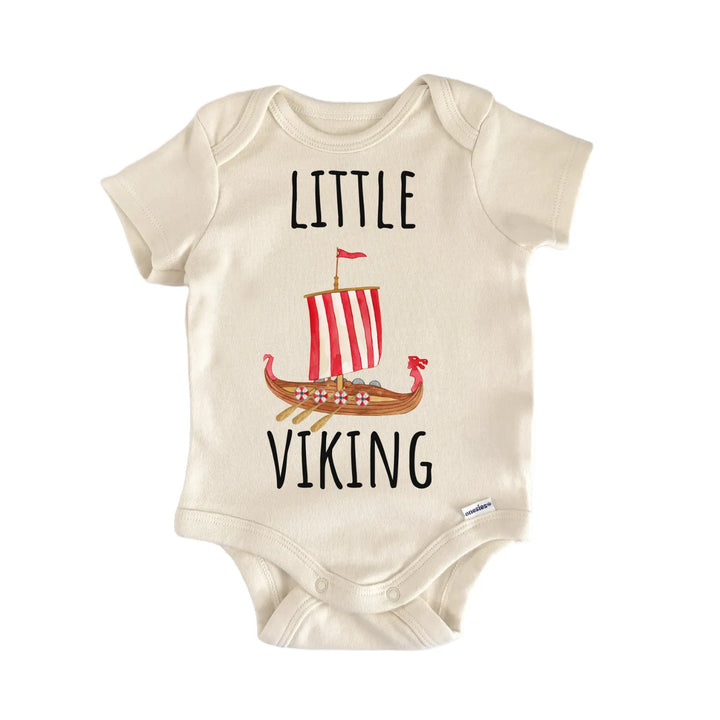 Little Viking Scandinavian Norse Baby Gift Baby Bodysuit