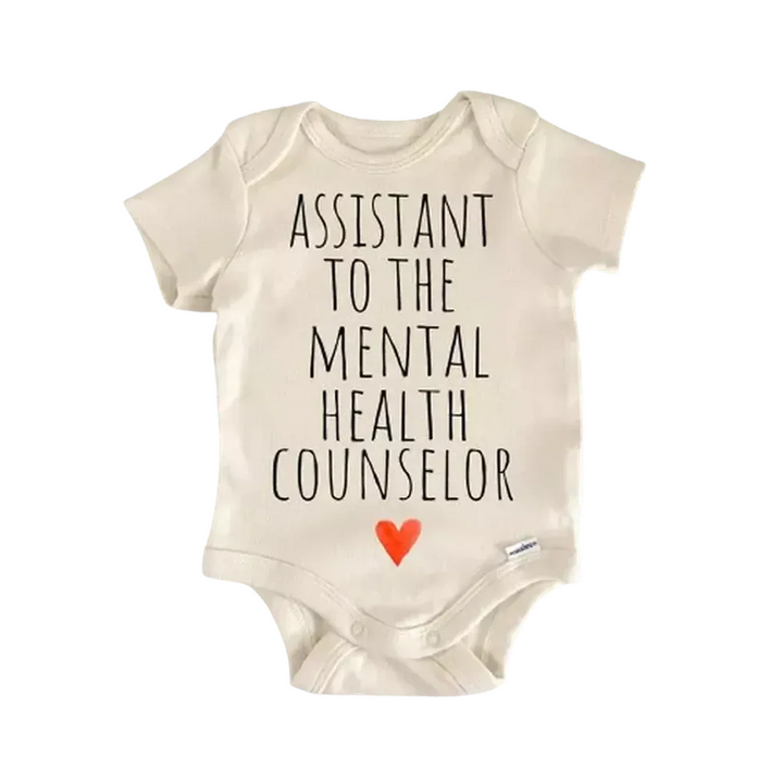 Mental Health Counselor - Baby Boy Girl Clothes Infant Bodysuit Funny Cute Newborn  Funny Cute Onesie® | North Fork Forager LLC