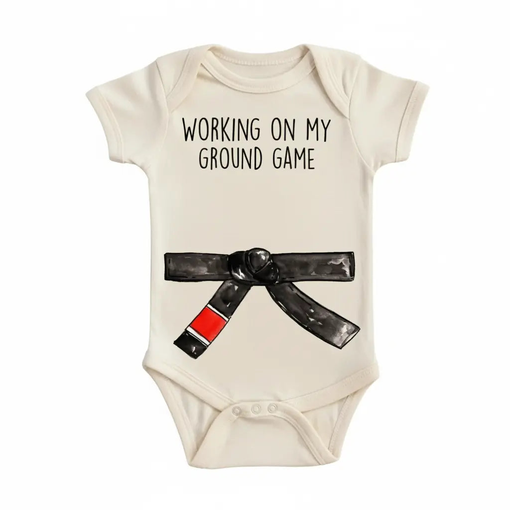 Jiu Jitsu Game - Baby Boy Girl Clothes Infant Onesie® Funny Cute Newborn GS1  Funny Cute Onesie® | North Fork Forager LLC