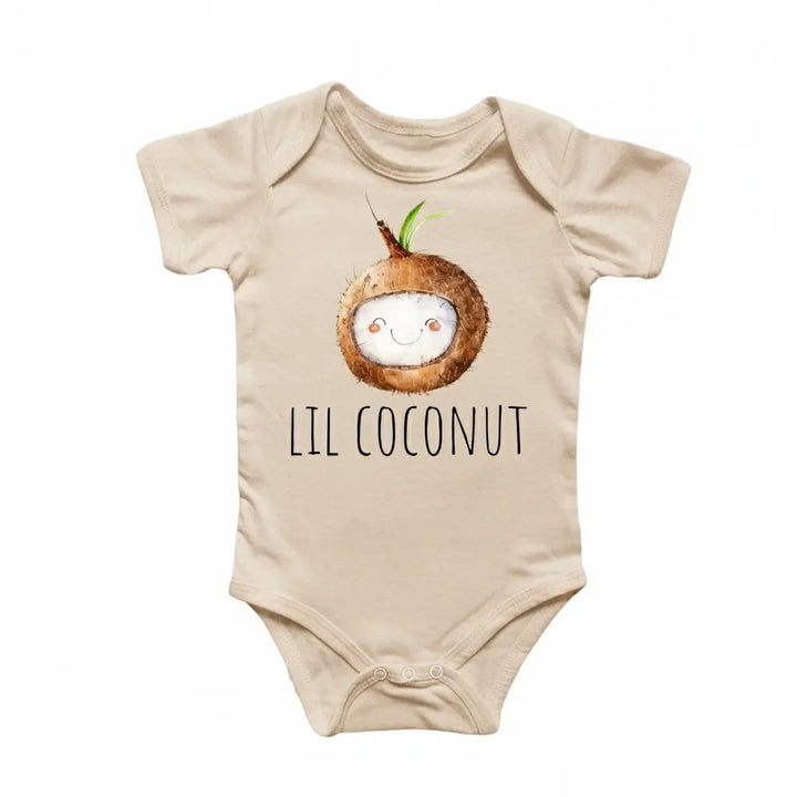 Coconut Kawaii - Baby Boy Girl Clothes Infant Bodysuit Funny Cute Newborn  Funny Cute Onesie® | North Fork Forager LLC