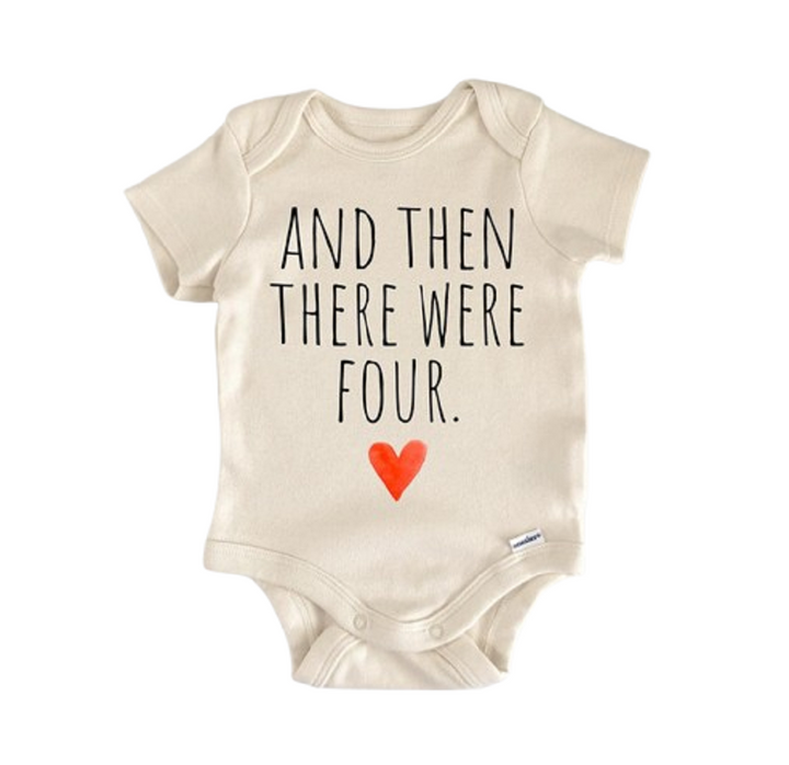 4th Baby Pregnancy Announcement - Baby Boy Girl Clothes Infant Bodysuit Funny Cute  Funny Cute Onesie® | North Fork Forager LLC