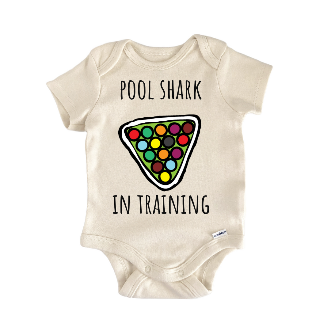 Pool Shark Billiards Table Infant Gift Baby Bodysuit