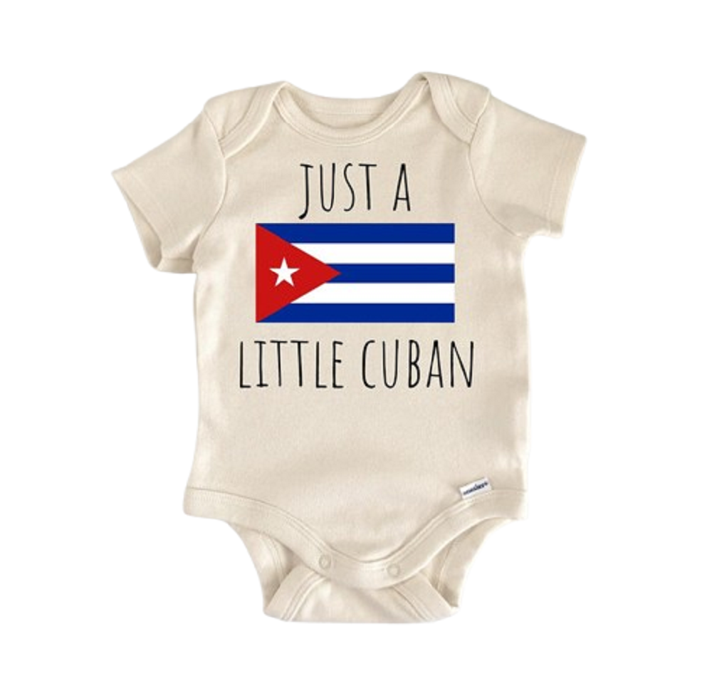 Cuba Cuban - Baby Boy Girl Clothes Infant Bodysuit Funny Cute Newborn  Funny Cute Onesie® | North Fork Forager LLC