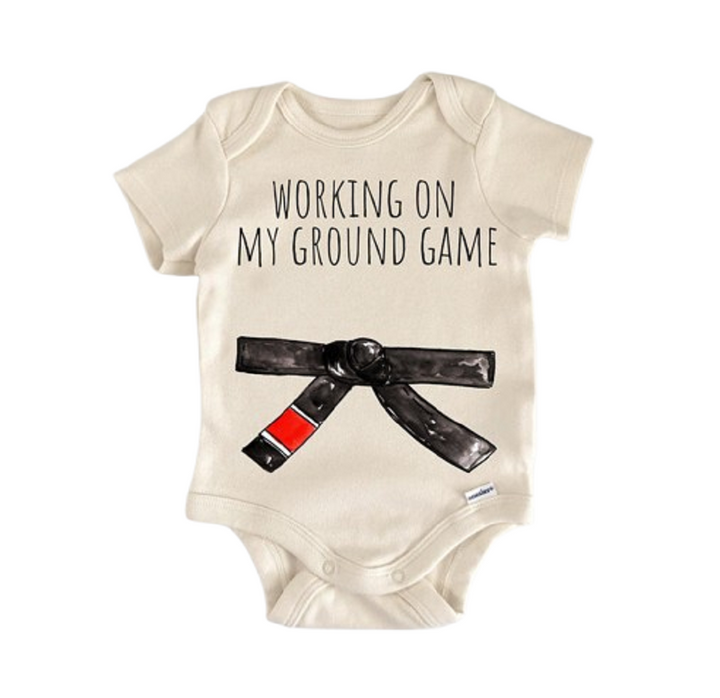 Brazilian Jiu Jitsu Bjj - Baby Boy Girl Clothes Infant Bodysuit Funny Cute Newborn  Funny Cute Onesie® | North Fork Forager LLC