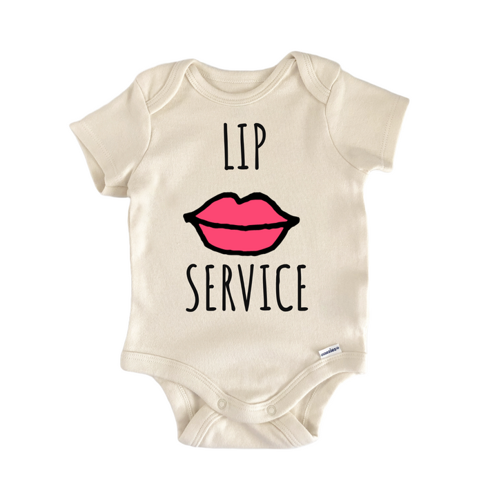 Lip Service Plastic Surgeon Lip Filler Infant Gift Baby Onesie®