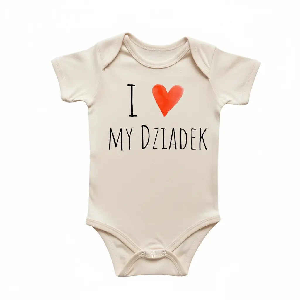 Dziadek Grandpa Poland  - Baby Boy Girl Clothes Infant Bodysuit Funny Cute Newborn  Funny Cute Onesie® | North Fork Forager LLC
