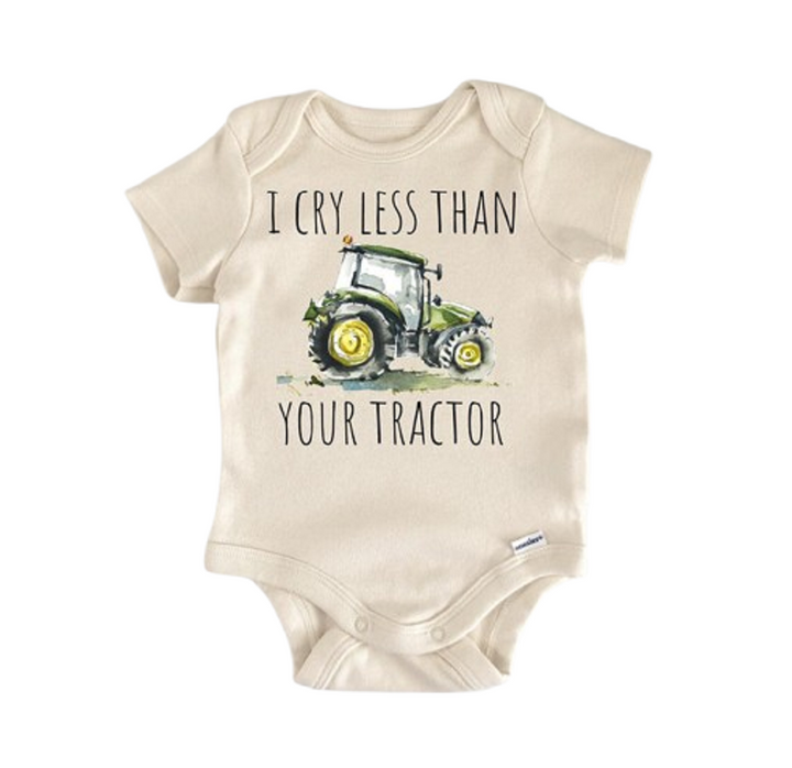 Farmhand Farmer Tractor - Baby Boy Girl Clothes Infant Bodysuit Funny Cute Newborn  Funny Cute Onesie® | North Fork Forager LLC