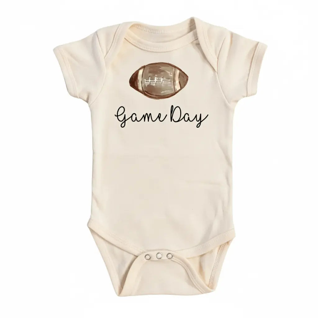 Football Game Day - Baby Boy Girl Clothes Infant Bodysuit Funny Cute Newborn  Funny Cute Onesie® | North Fork Forager LLC