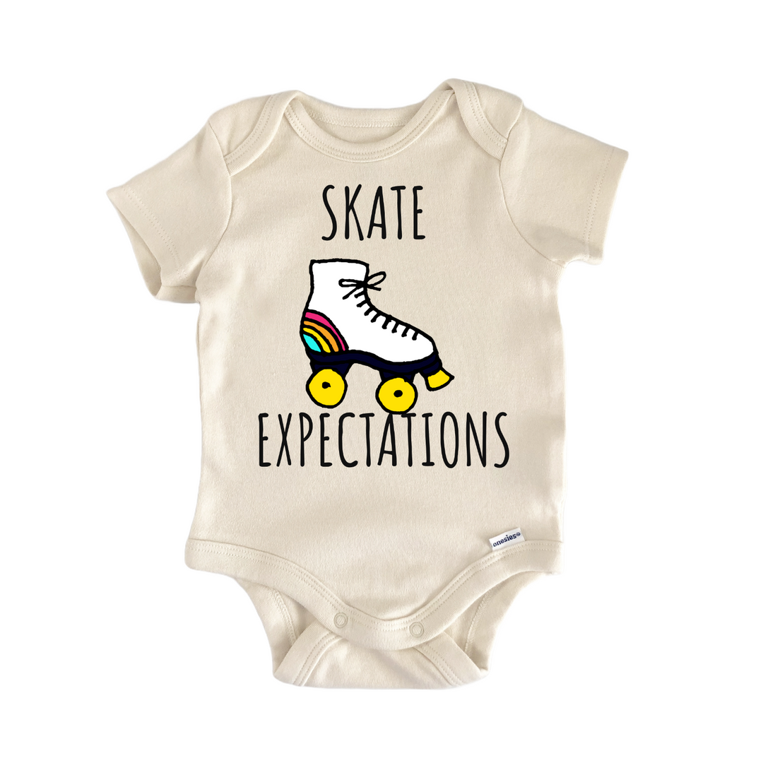 Skate Roller Inline Skates Baby Gift Baby Onesie®