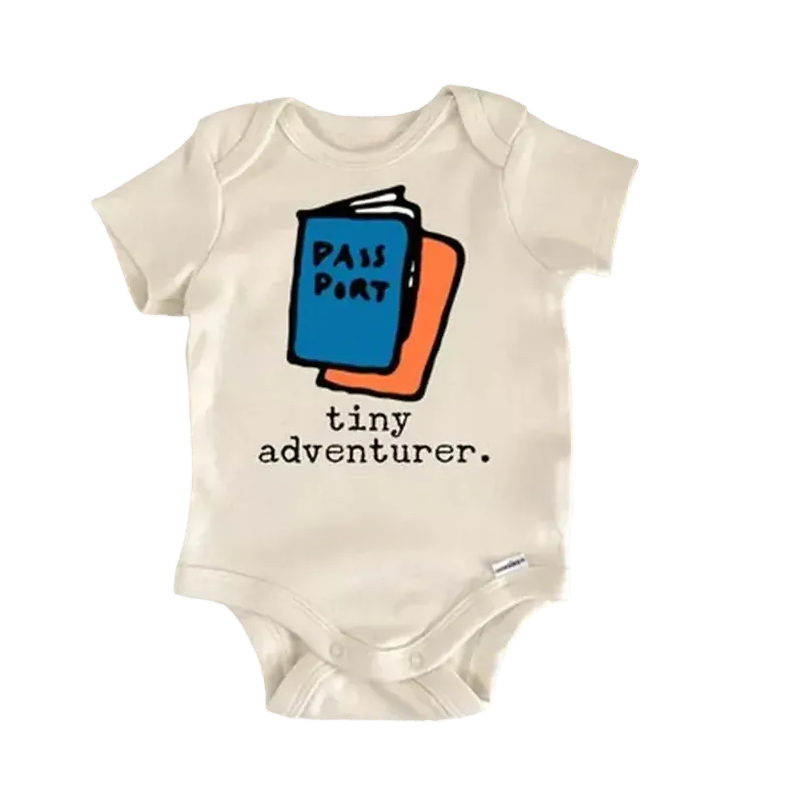 Travel Adventure Airplane - Baby Boy Girl Clothes Infant Bodysuit Funny Cute Newborn  Funny Cute Onesie® | North Fork Forager LLC