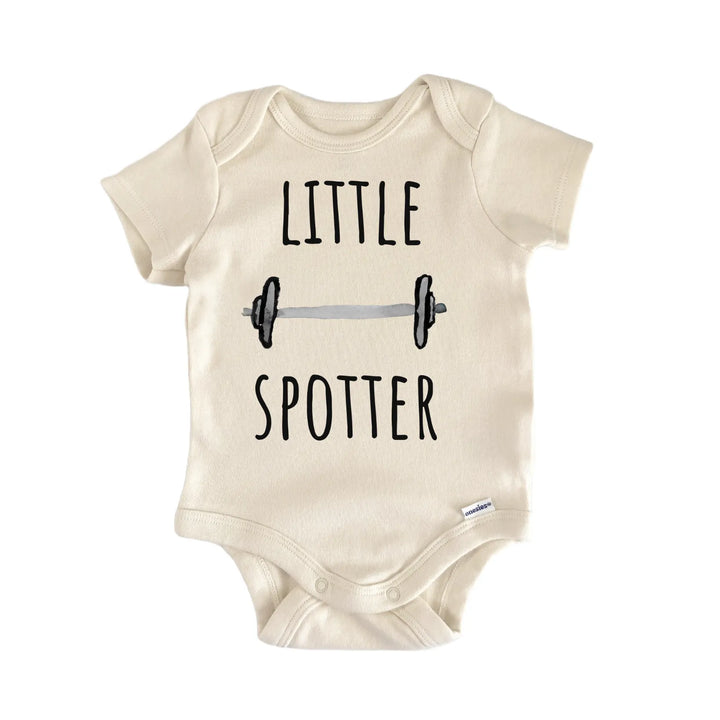 Little Spotter Workout Gym Baby Gift Baby Bodysuit