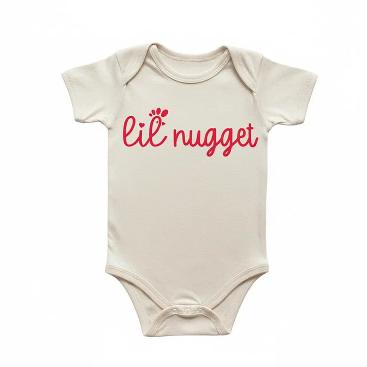 Little Chicken Nugget - Baby Boy Girl Clothes Infant Onesie® Funny Cute Newborn GS1  Funny Cute Onesie® | North Fork Forager LLC