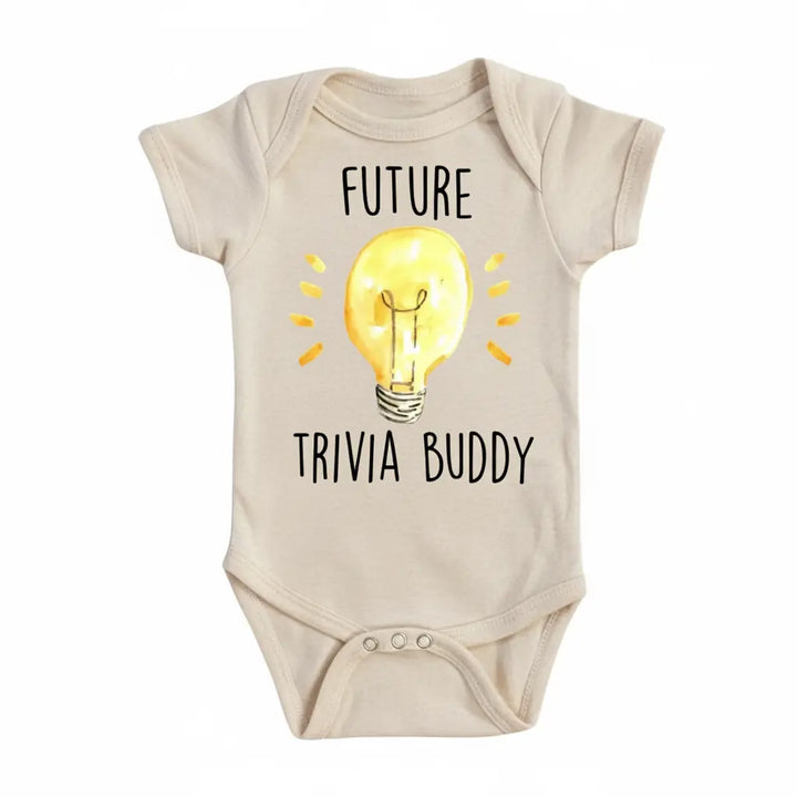 Trivia Buddy - Baby Boy Girl Clothes Infant Onesie® Funny Cute Newborn GS1  Funny Cute Onesie® | North Fork Forager LLC