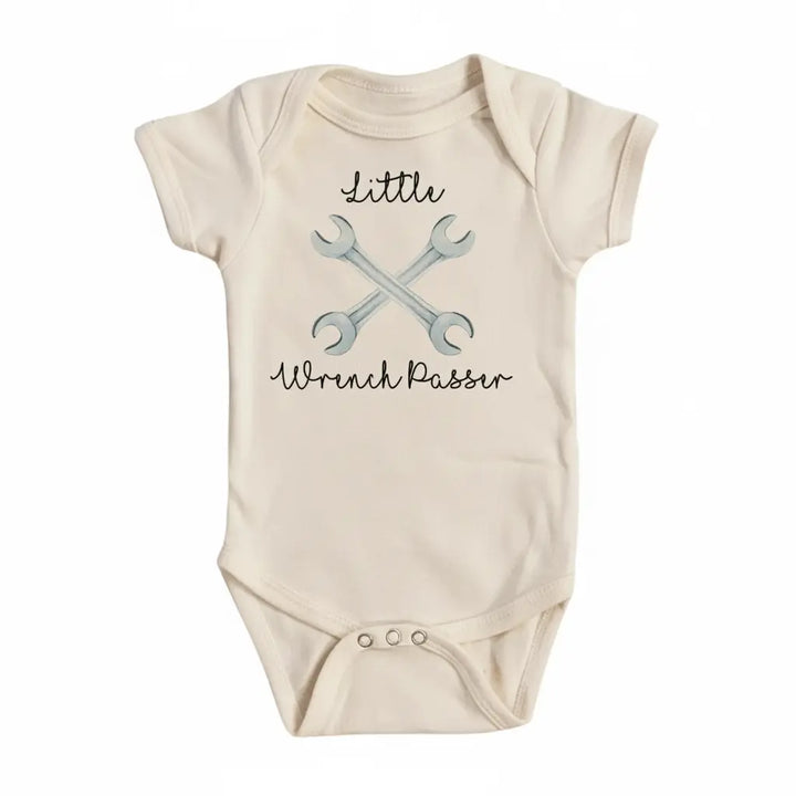 Mechanic Wrench - Baby Boy Girl Clothes Infant Onesie® Funny Cute Newborn GS1  Funny Cute Onesie® | North Fork Forager LLC